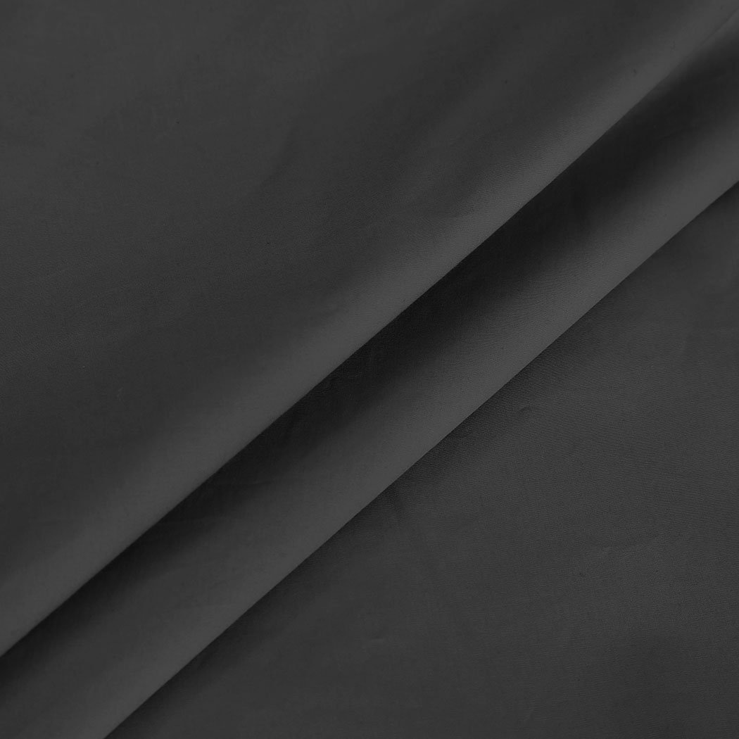 DreamZ 198x122cm Anti Anxiety Weighted Blanket Cover in grey, featuring ultra-soft plush and breathable polyester materials for comfort.